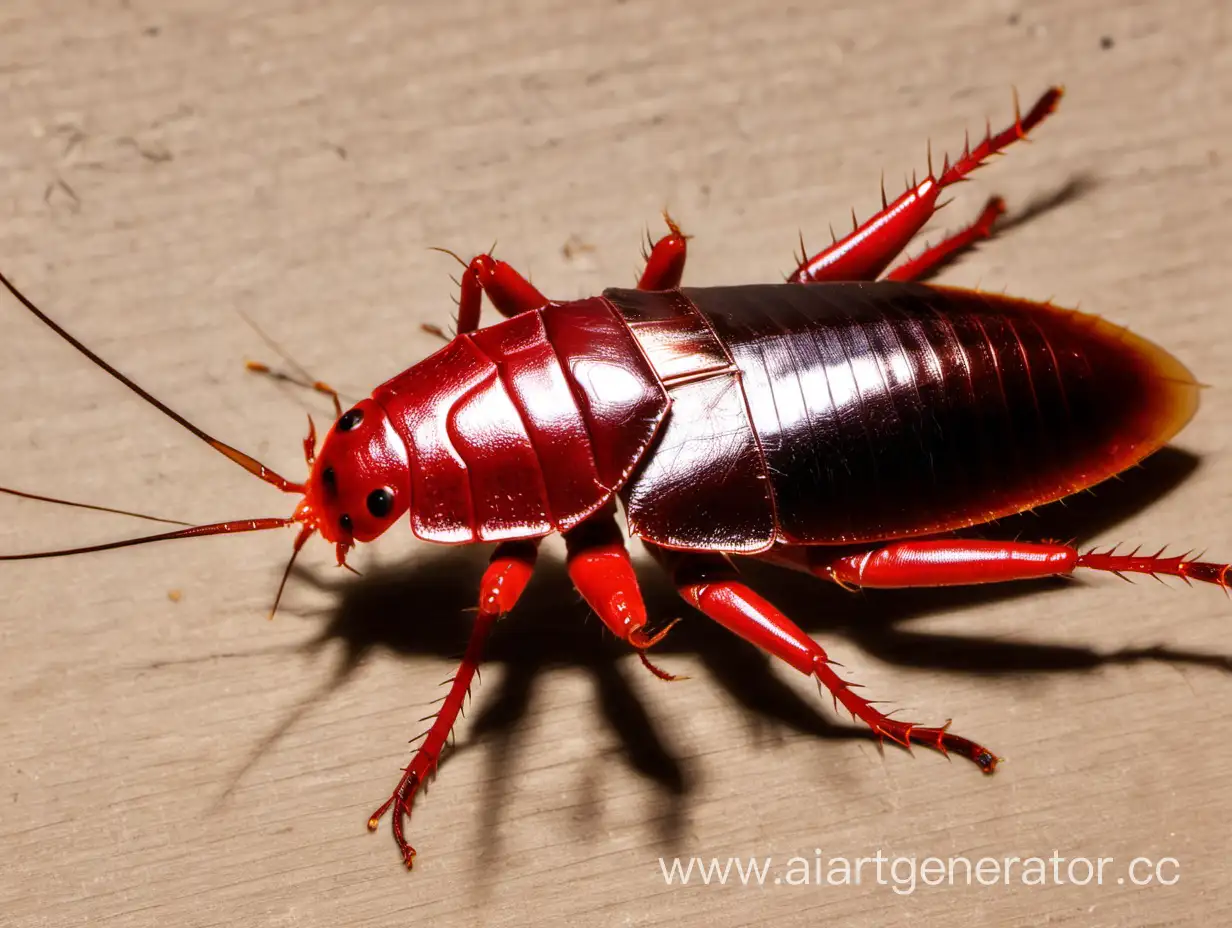 рыжий усатый таракан