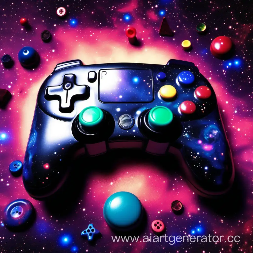 Galaxy-Colored-Joystick-with-Apocalypse-Background-and-Multiple-Buttons