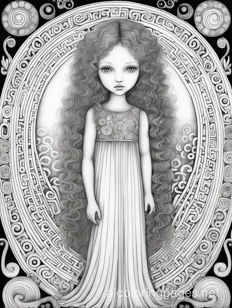 KlimtInspired-Nicoletta-CeccoliStyle-Coloring-Page-with-Intricate-Symmetrical-Designs