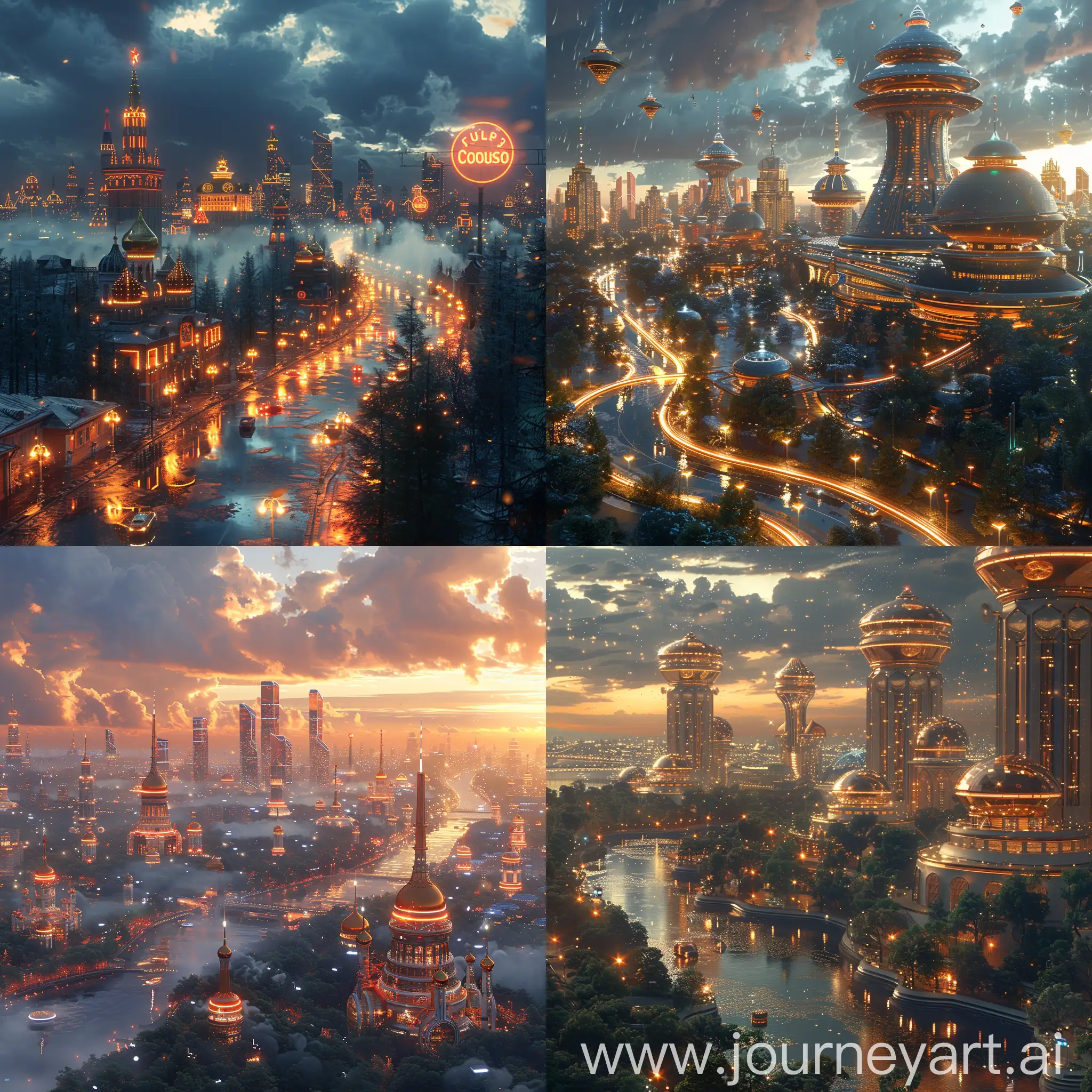 Futuristic-Moscow-Cityscape-with-Vibrant-Octane-Render-Aesthetic