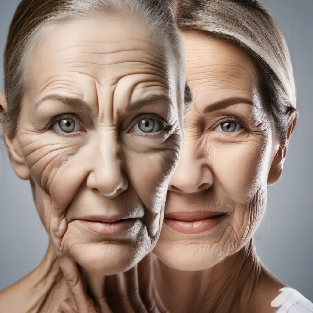 Aging Gracefully A Comparison of Wrinkled and WrinkleFree Faces