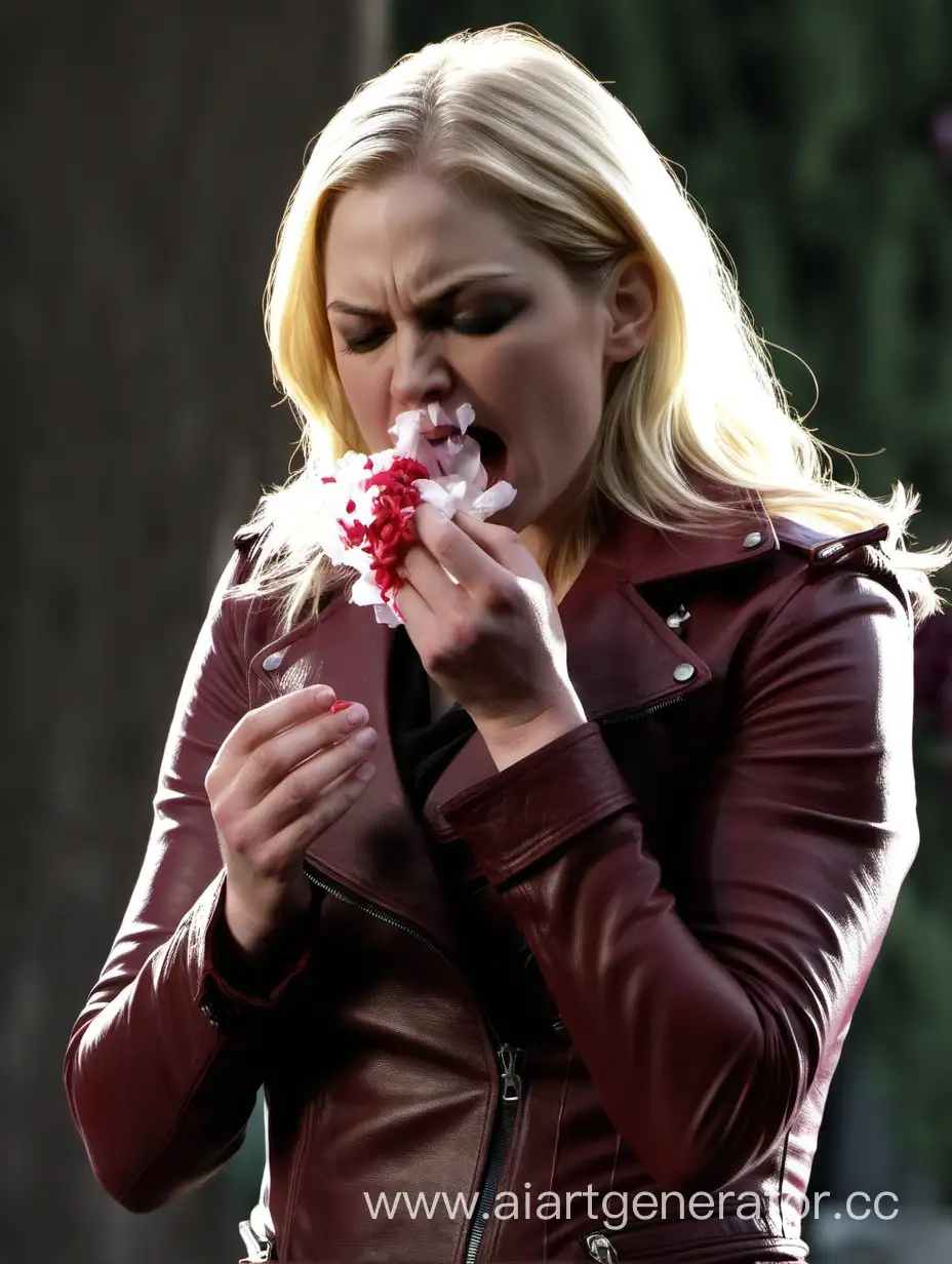 Emma-Swan-Coughing-Flower-Petals-Enchanting-Moment-from-Once-Upon-a-Time