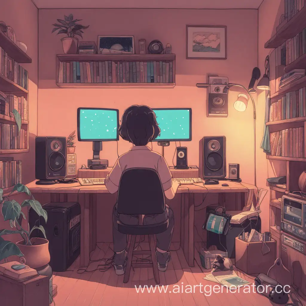 Relaxing-Lofi-Workspace-with-Vintage-Vibes