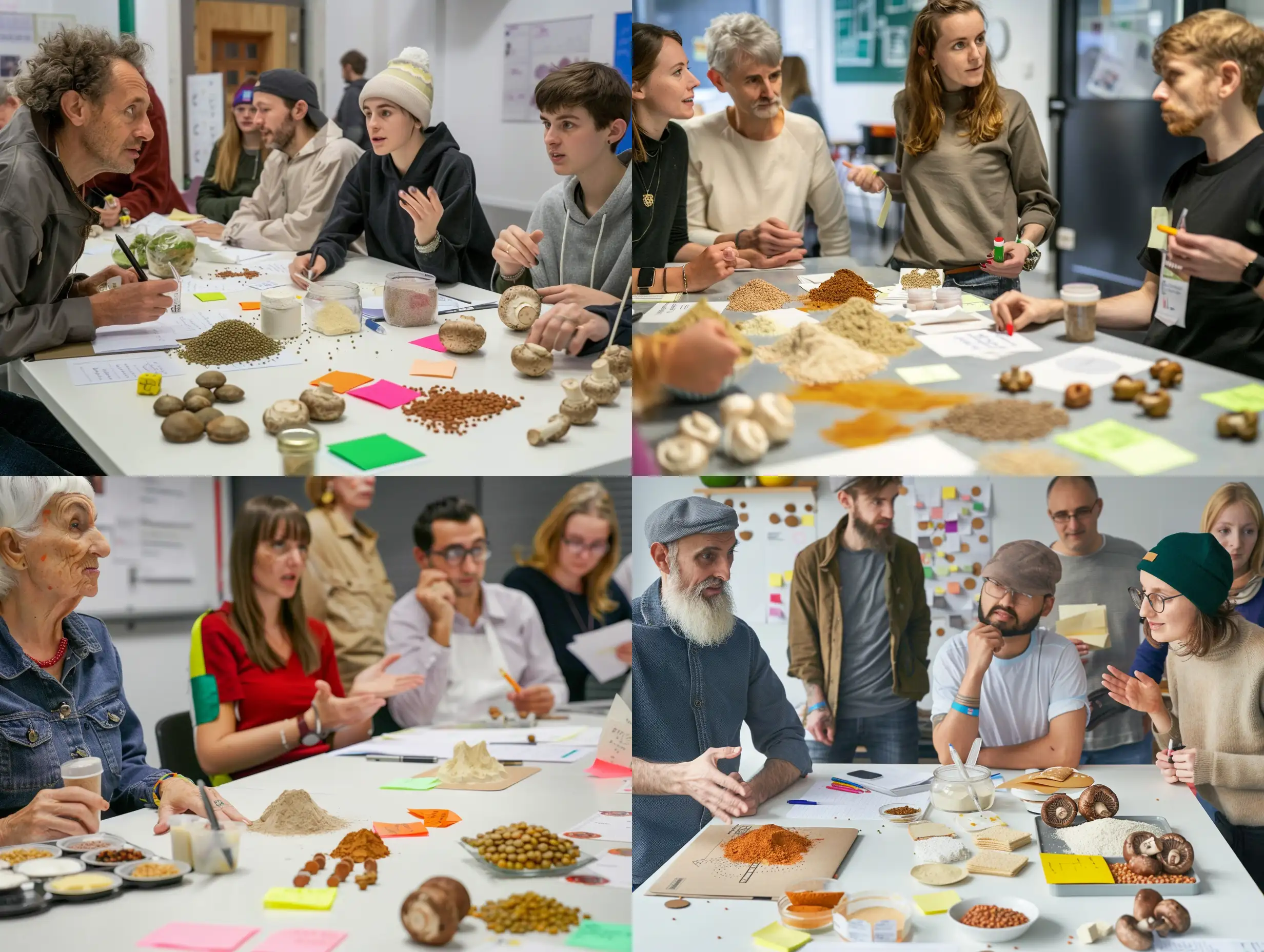 Collaborative-CoWorking-Diverse-Team-Creating-in-Casual-Setting-with-Tofu-Lentils-and-Mushrooms