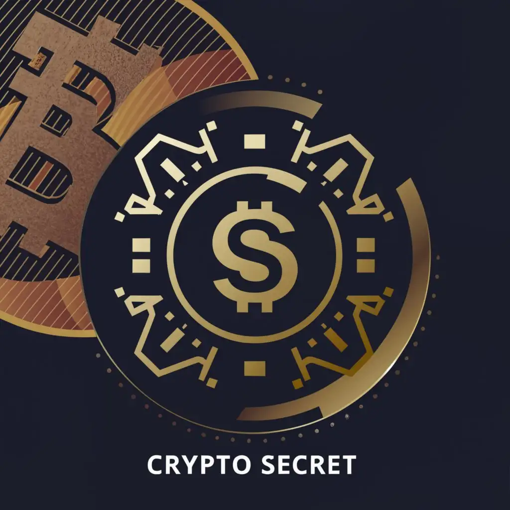 LOGO-Design-For-Crypto-Secret-Intricate-Coin-with-Cryptocurrency-Symbolism-on-Clear-Background