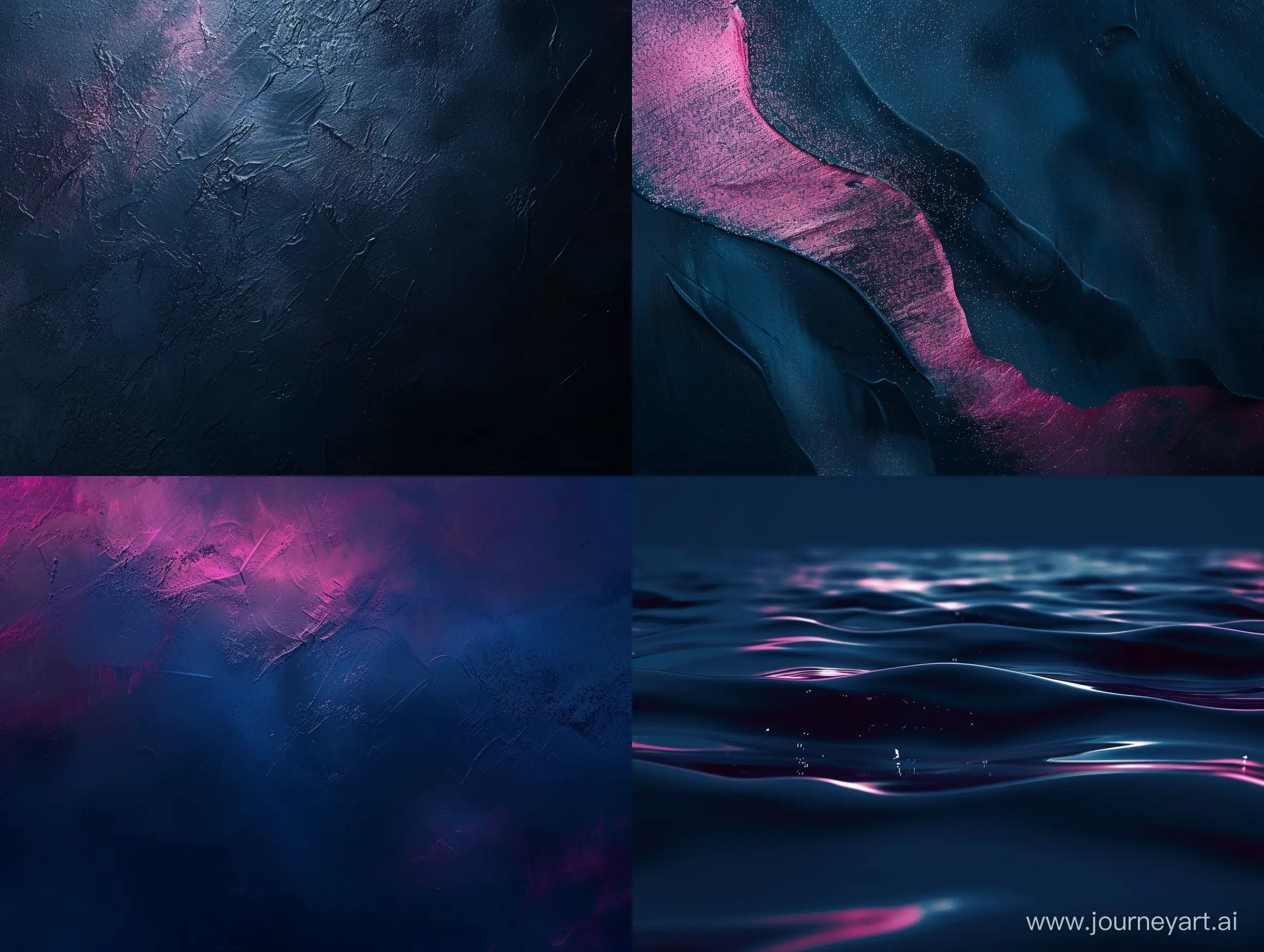 Abstract-Dark-Blue-with-Pink-Gradients-Artwork