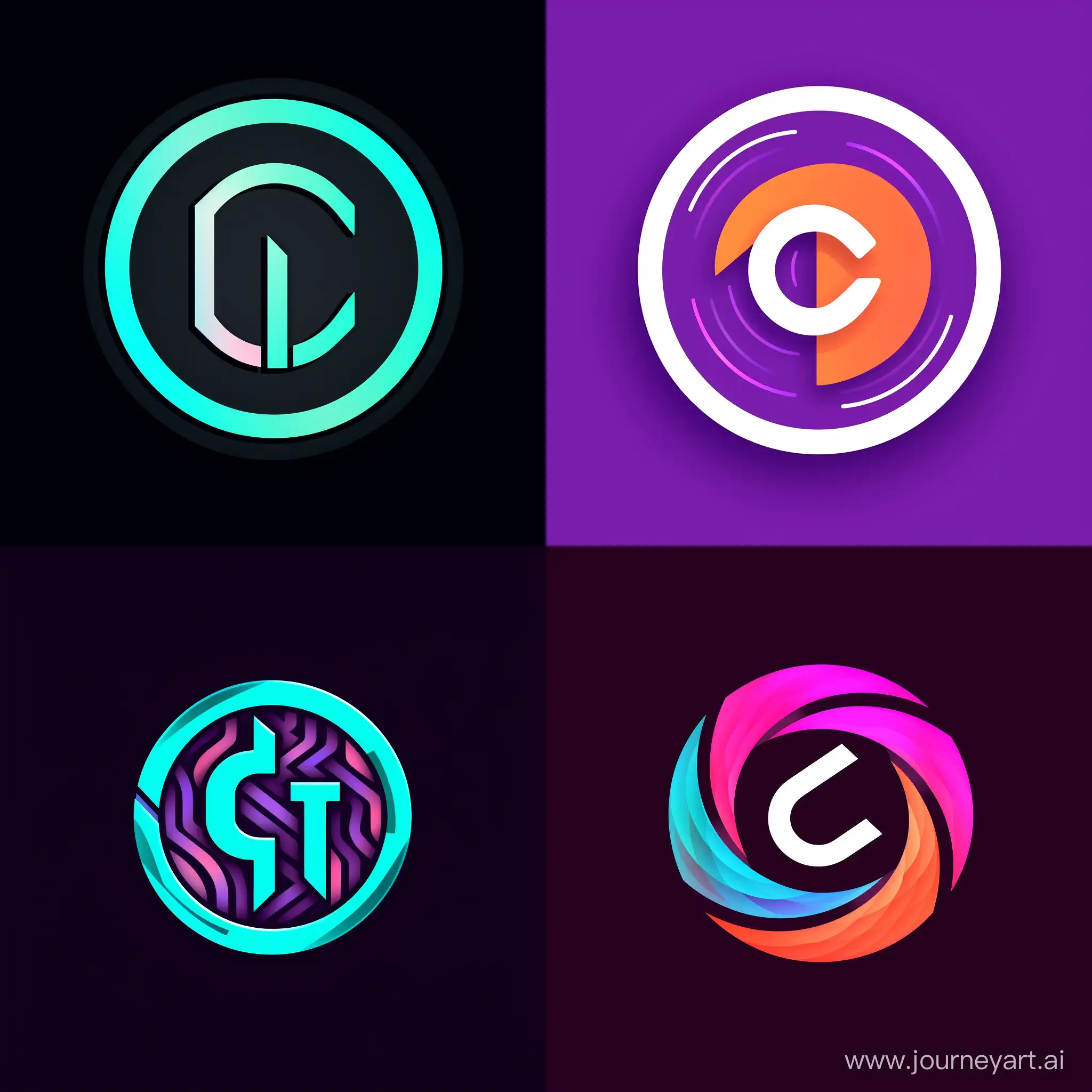 Futuristic-BlockchainInspired-Social-Network-Logo-Simplified-C-Design