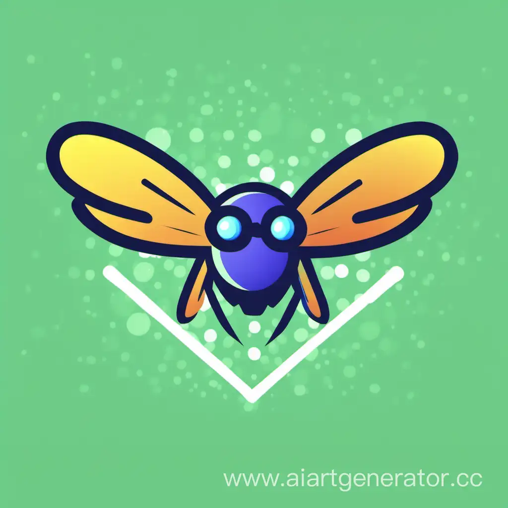 логотип, название - fly cover, AI технологии, компьютерные игры