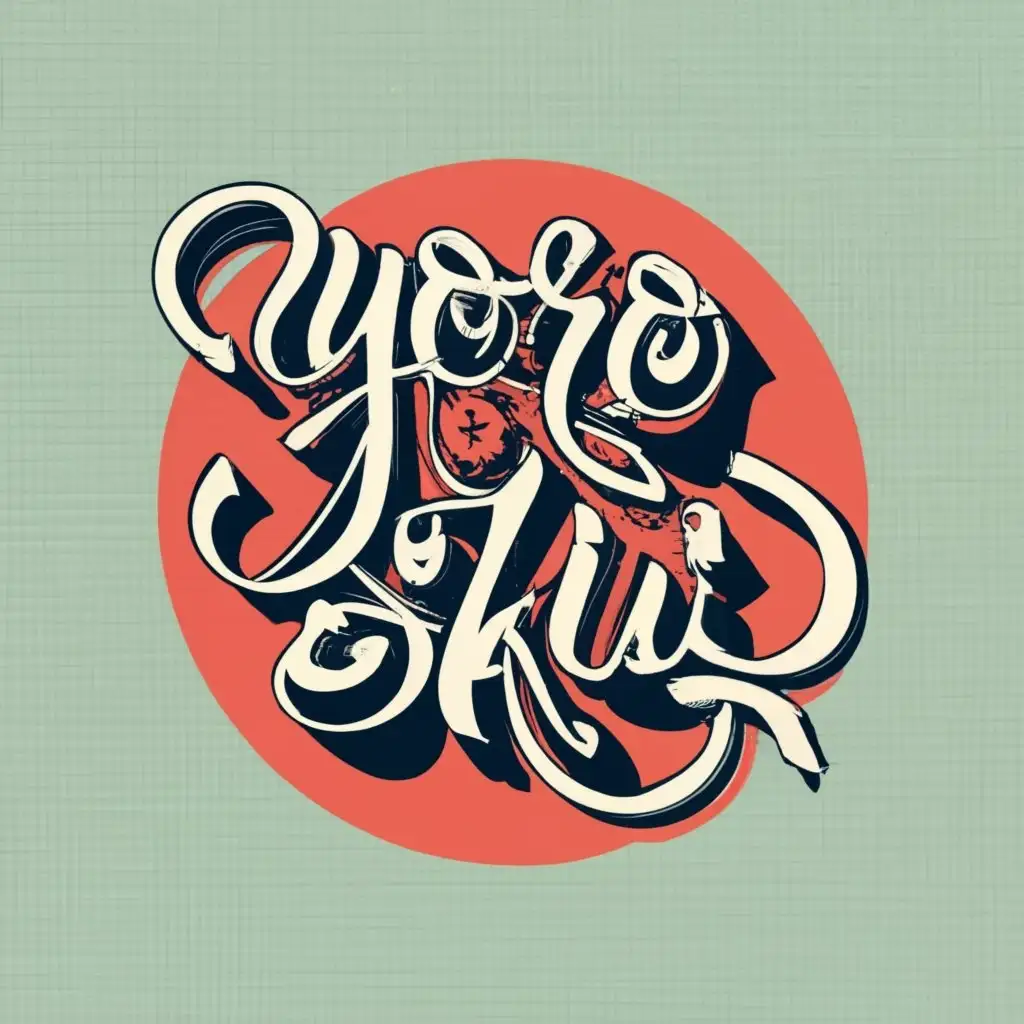 logo, GRAFFITI, with the text "YOROSHIKU", typography, be used in Beauty Spa industry