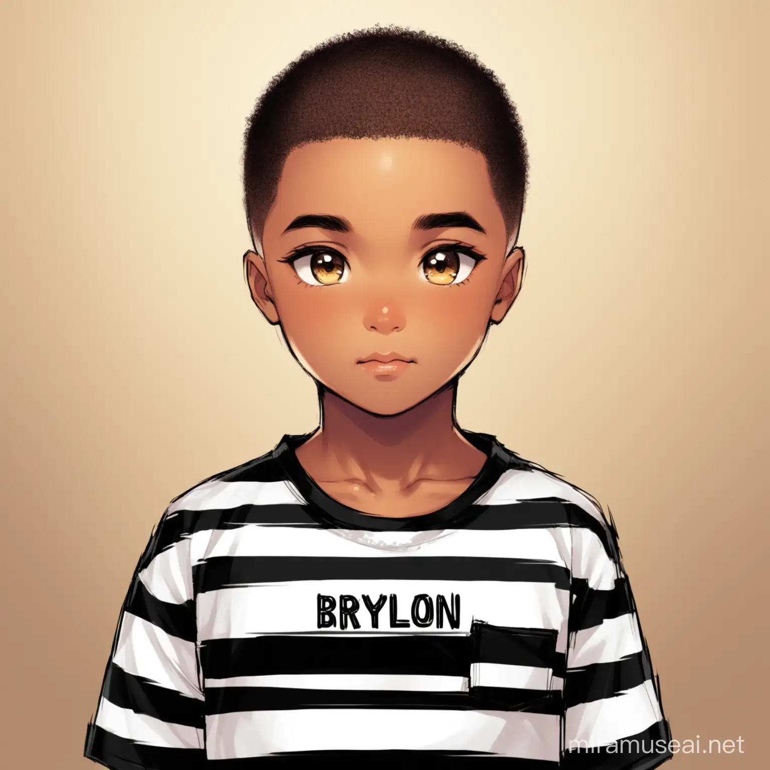 Inmate Braylon Reflecting in Solitude