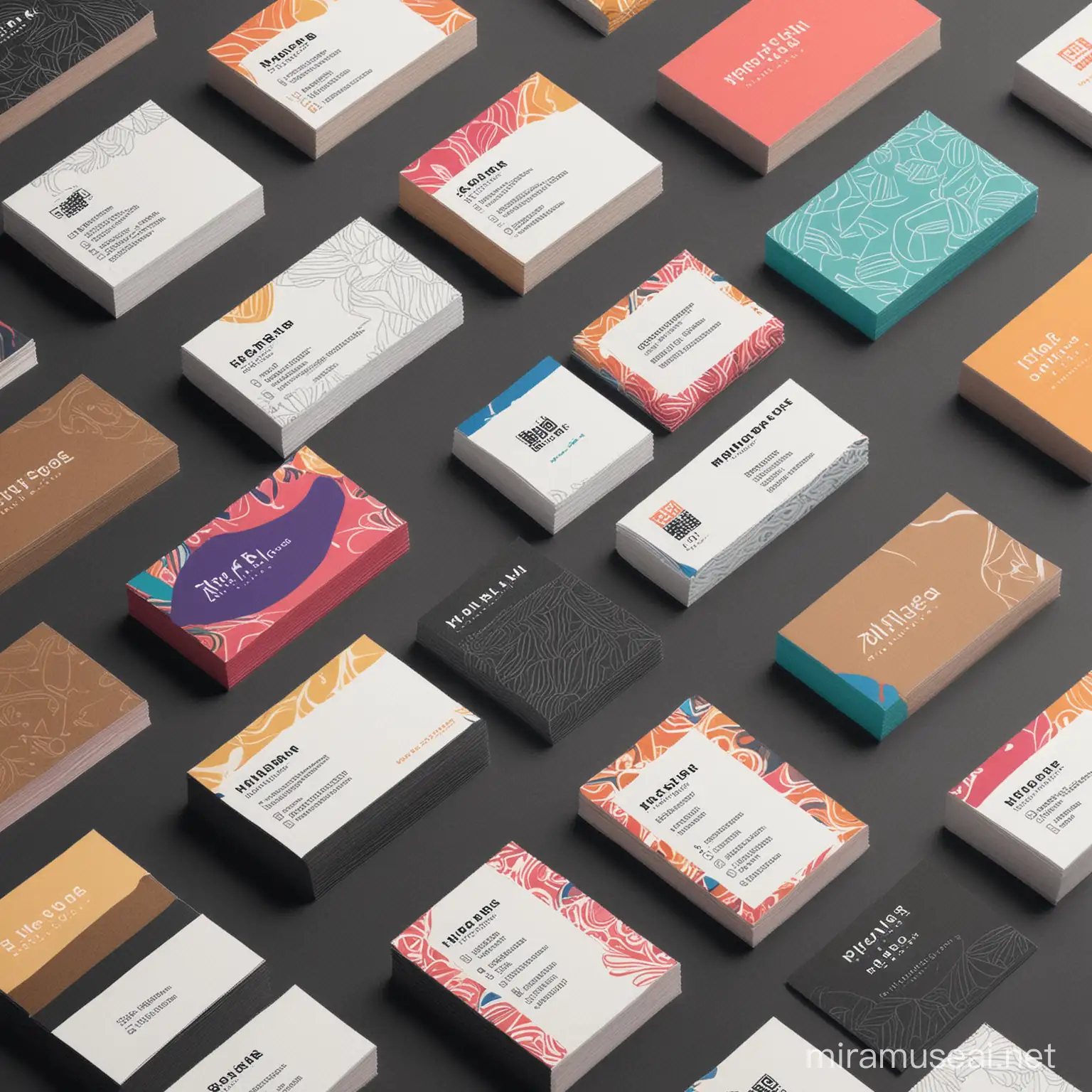 Custom Business Cards Display Professional and Creative Designs