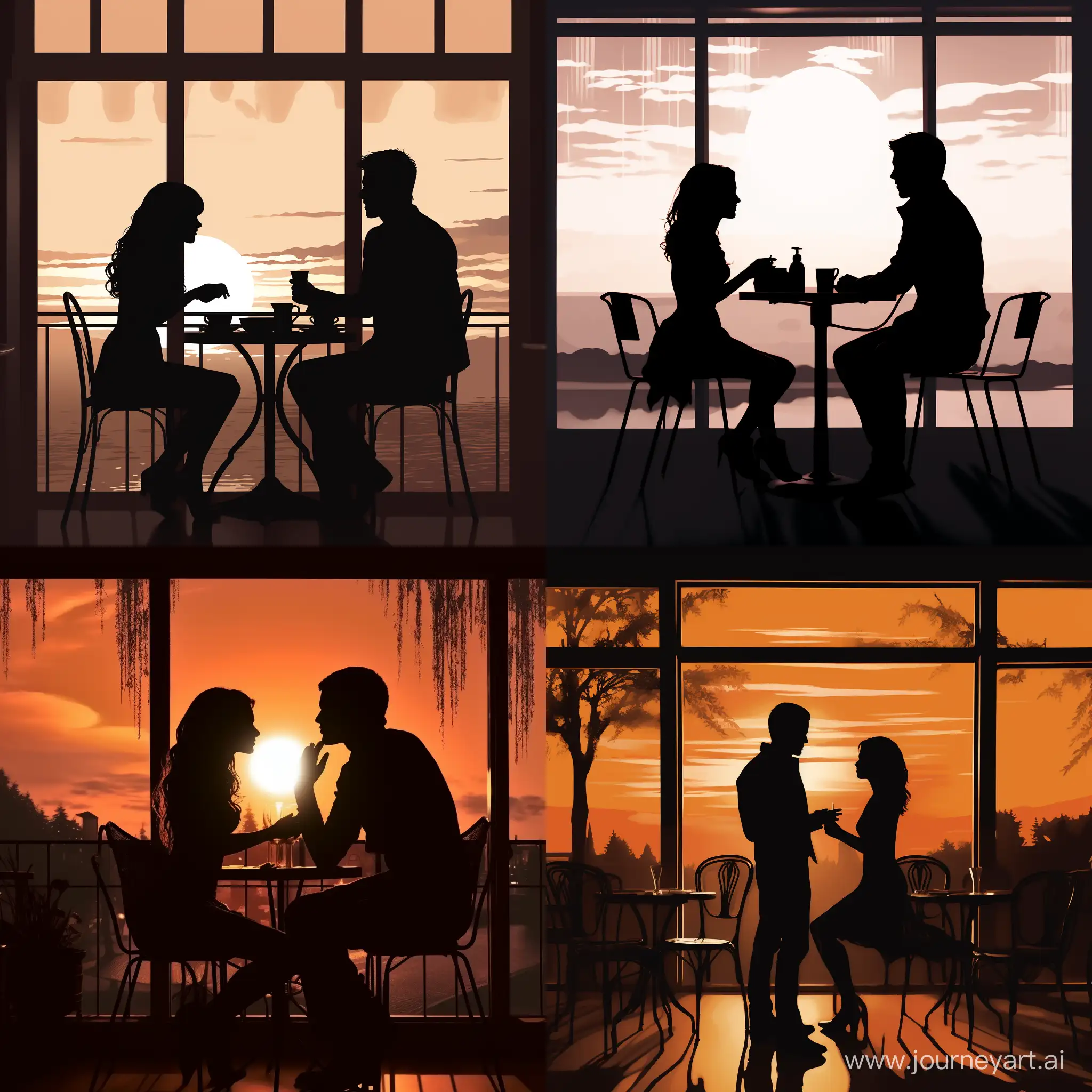 Cozy-Caf-Date-Romantic-Silhouette-of-a-Couple