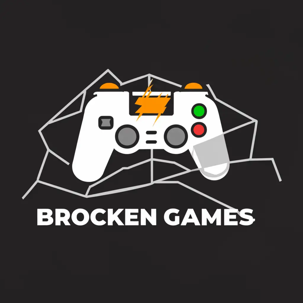 LOGO-Design-For-BrokenGames-Minimalistic-Controller-Symbol-on-Clear-Background