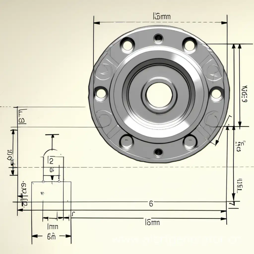 Detailed-Technical-Drawing-of-a-Component-with-Precise-Dimensions