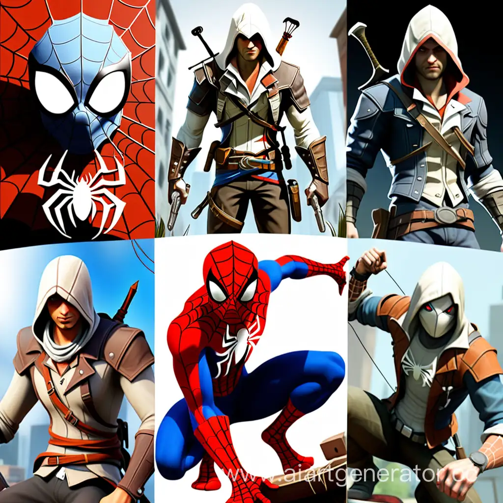 Computer games, ValinKanal, Assassin's Creed, Avatar, Spider-Man, The Witcher 3, The Last of Us