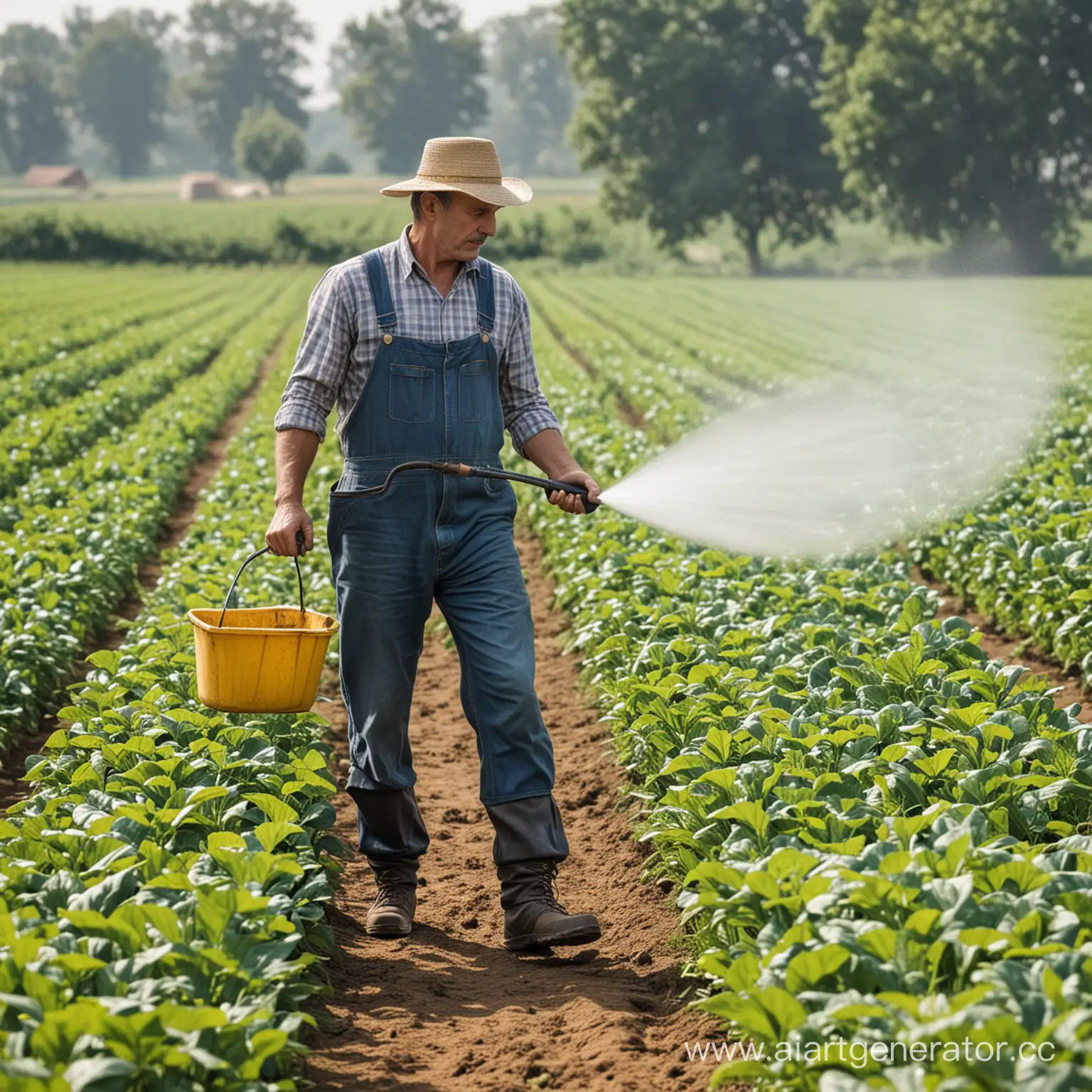 фермер использует пестициды не правильно