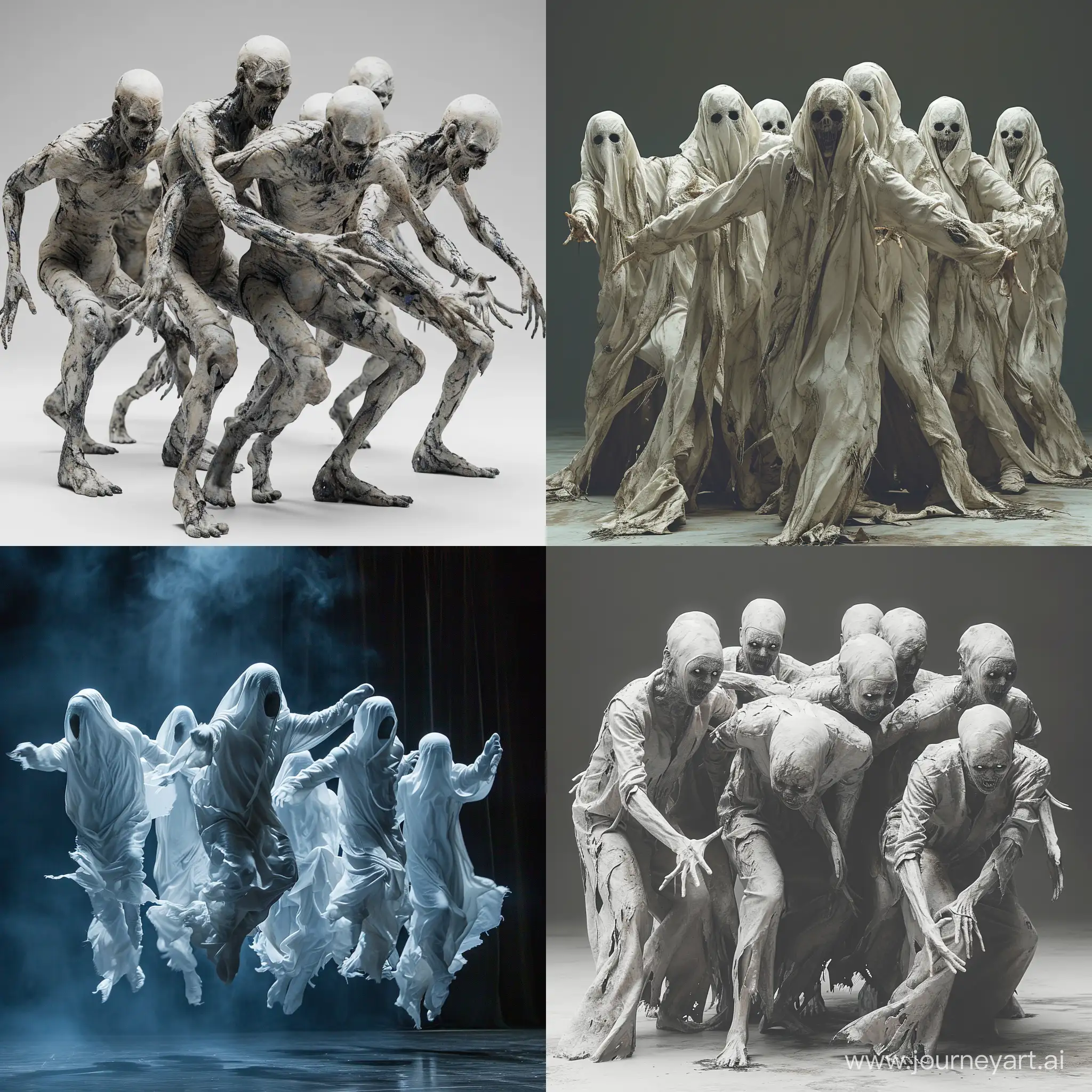 Hyper-Realistic-Ghosts-Group-in-Cinematic-Action-Pose