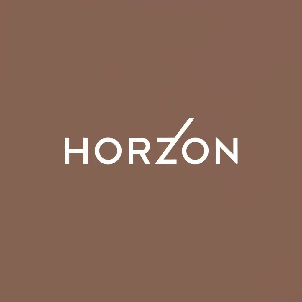 a logo design,with the text "horizon", main symbol:h in horizon,Moderate,clear background