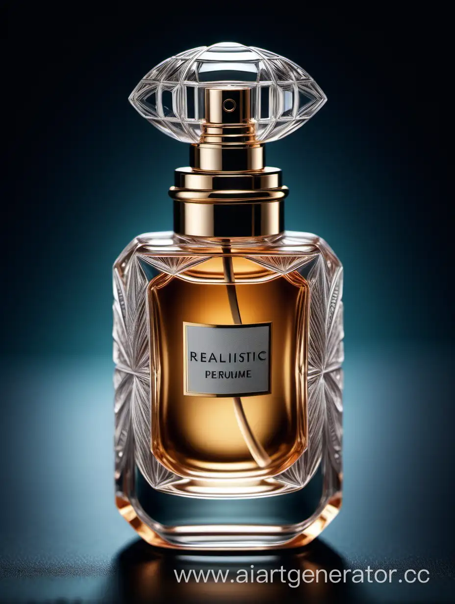 realestic perfume , photography, close-up, hyper detailed, trending on artstation, sharp focus, studio photo, intricate details, highly detailed,