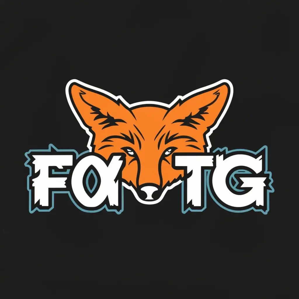 logo, FOX, with the text "FOX TG", typography