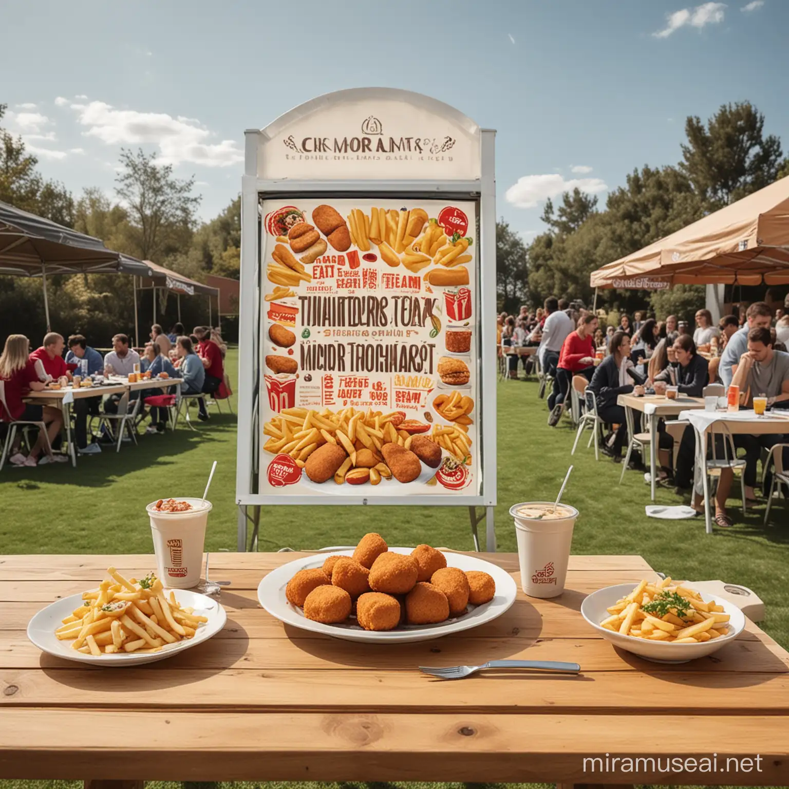 Exciting Sponsorship Eating Competition Classic and Spicy Croquette Challenge