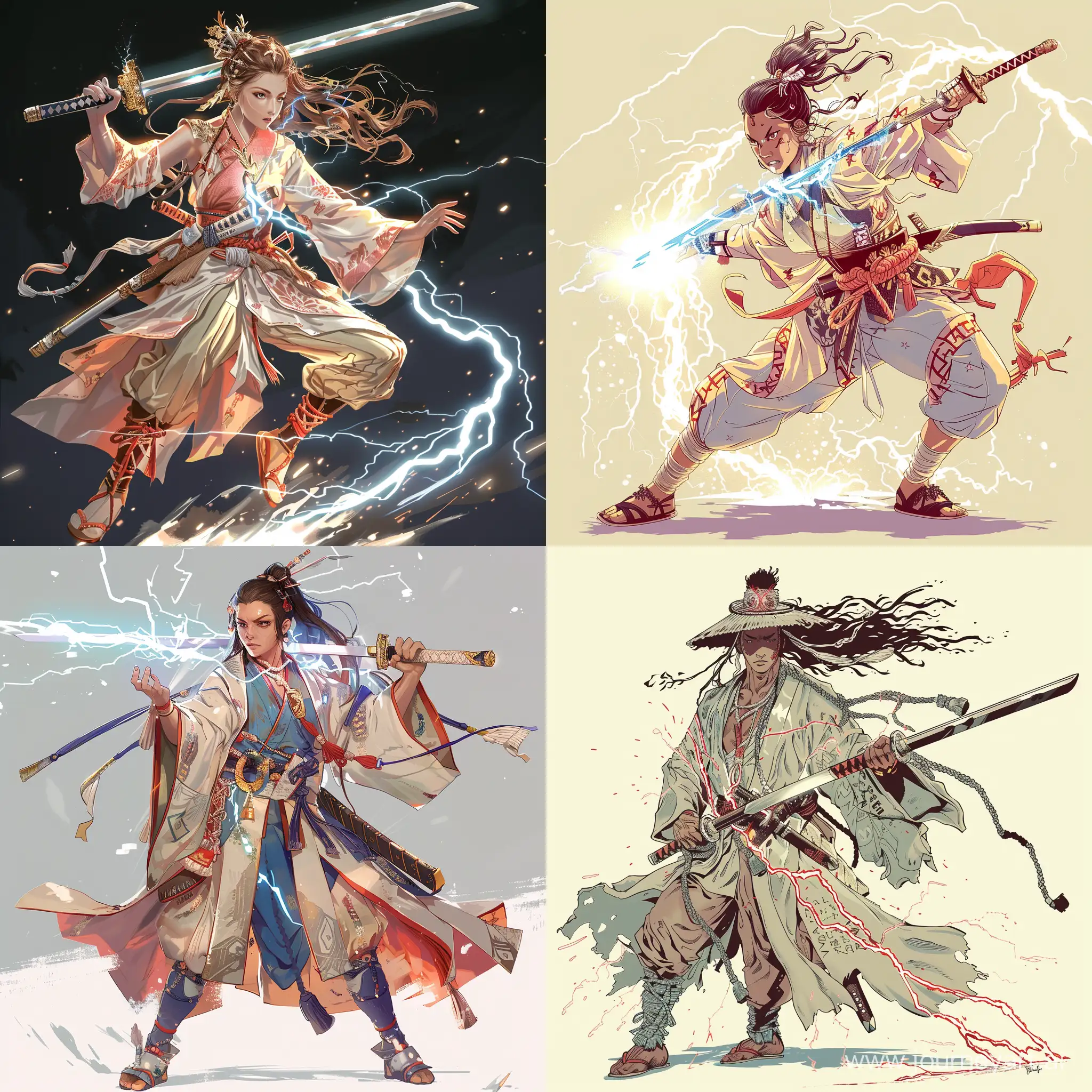 Epic-Battle-of-Shogun-Raiden-Goddess-of-Lightning-Unleashes-Power