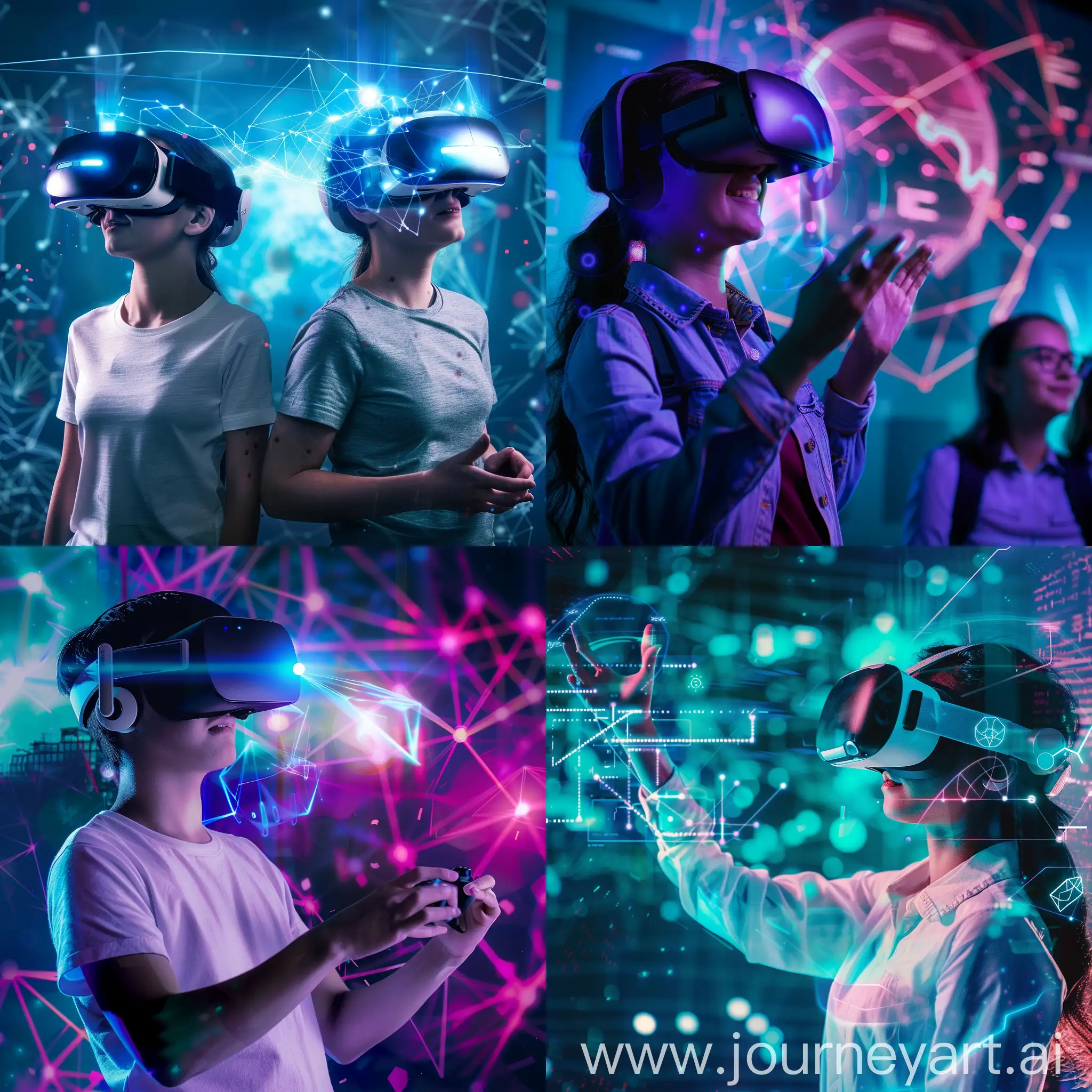 Metaverse-Student-and-Teacher-in-Education-Setting-Without-VR-Headset