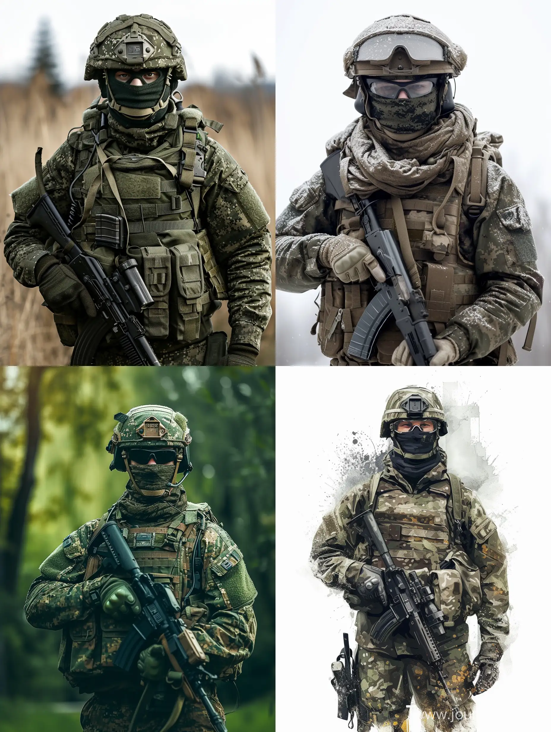 Special-Forces-Soldier-in-Vkontakte-Social-Network-Style