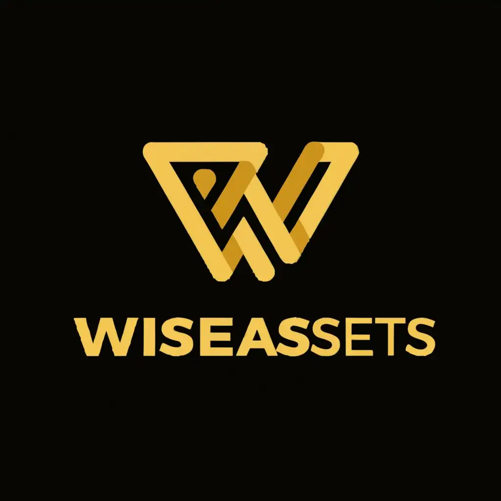 a logo design,with the text "wise assets", main symbol:wallet,Moderate,be used in Finance industry,clear background
