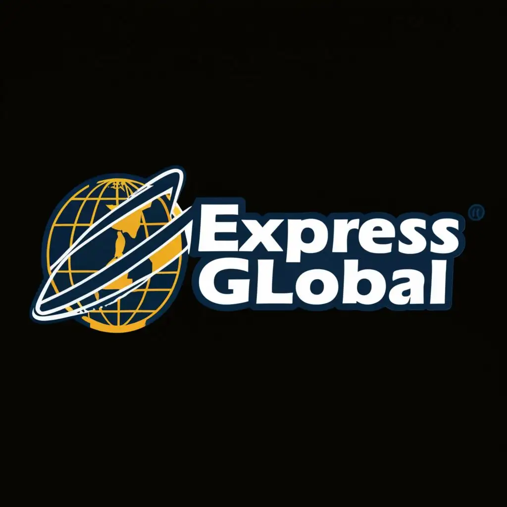 logo, EGL, with the text "Express Global", typography