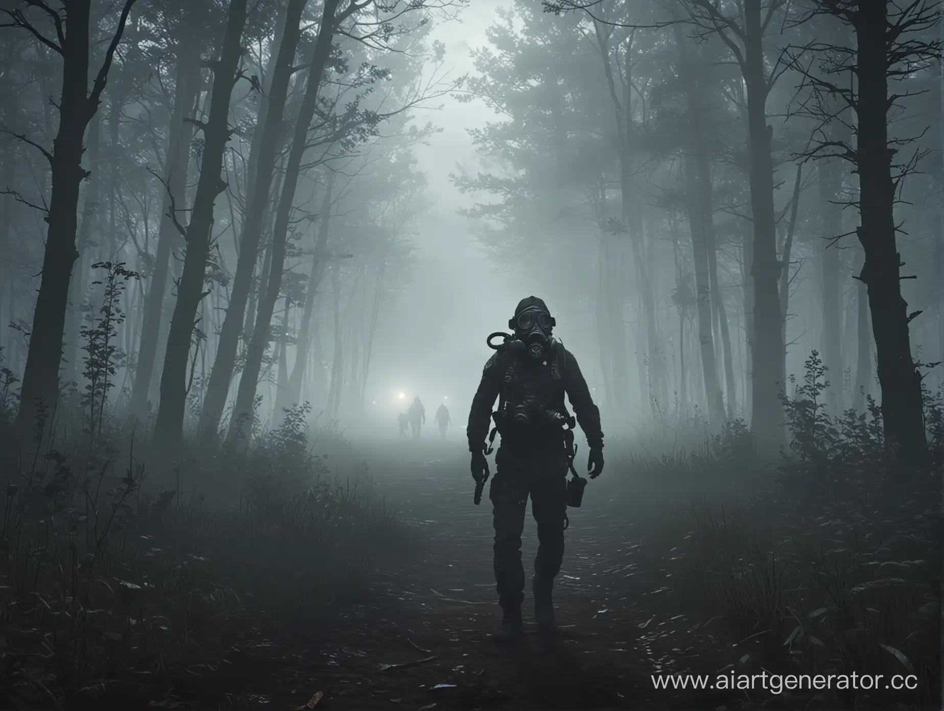STALKER-Gas-Mask-Night-Forest-Expedition