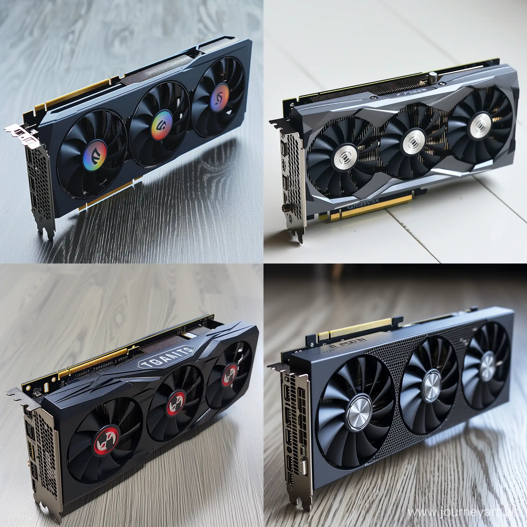 Draw a powerful turbo-cooled gaming graphics card