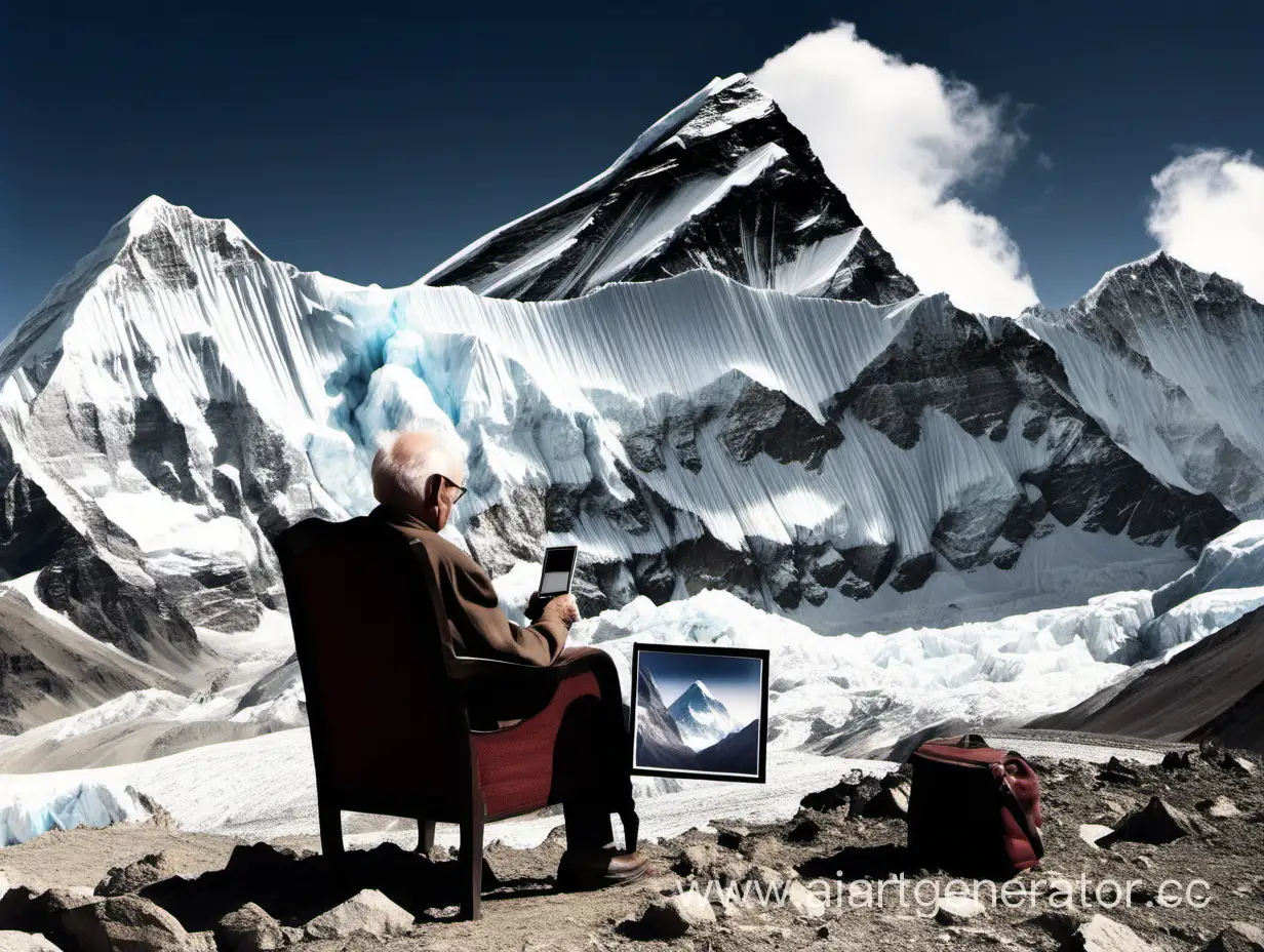 Elderly-Man-Reflecting-on-Unvisited-Everest