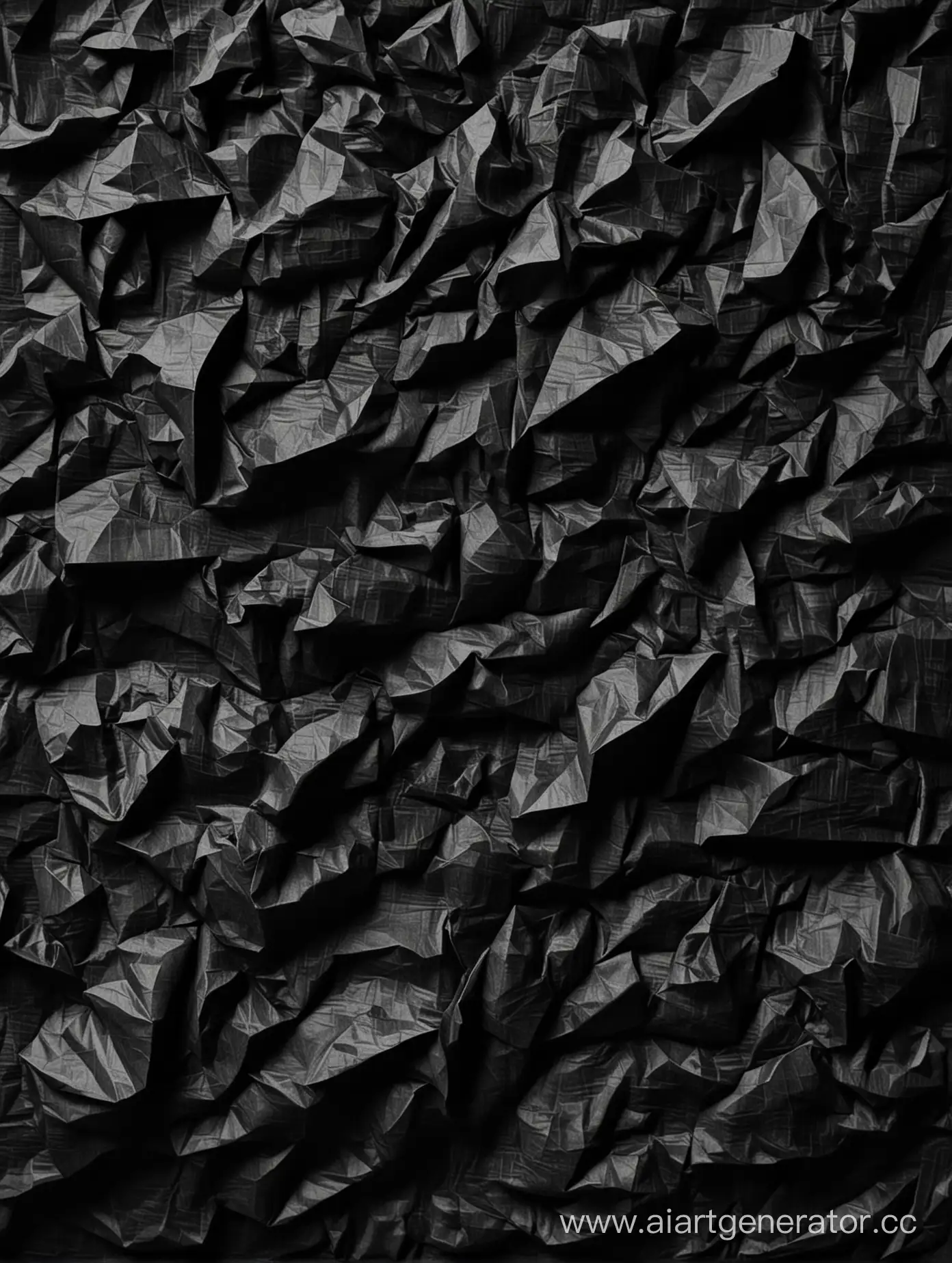 Abstract-Art-Crumpled-Black-Paper-Texture