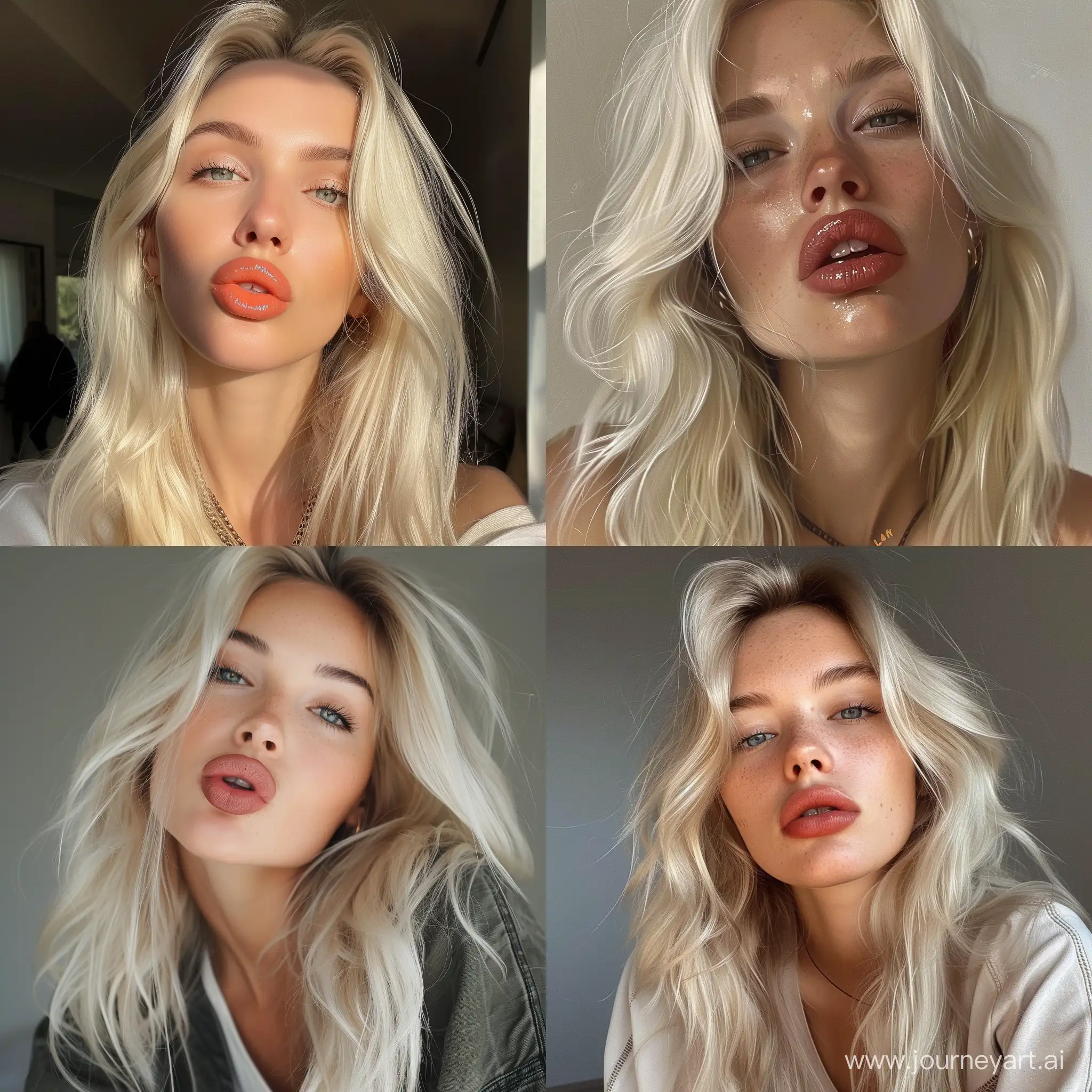 Blonde-Woman-with-Bold-Lips-Portrait