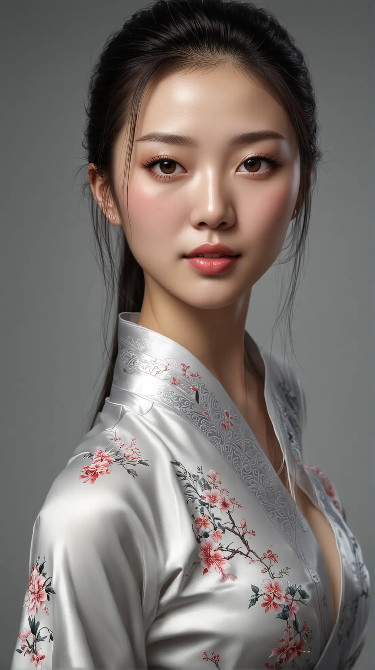 Hyper Realistic Portrait of a Beautiful Chinese Woman