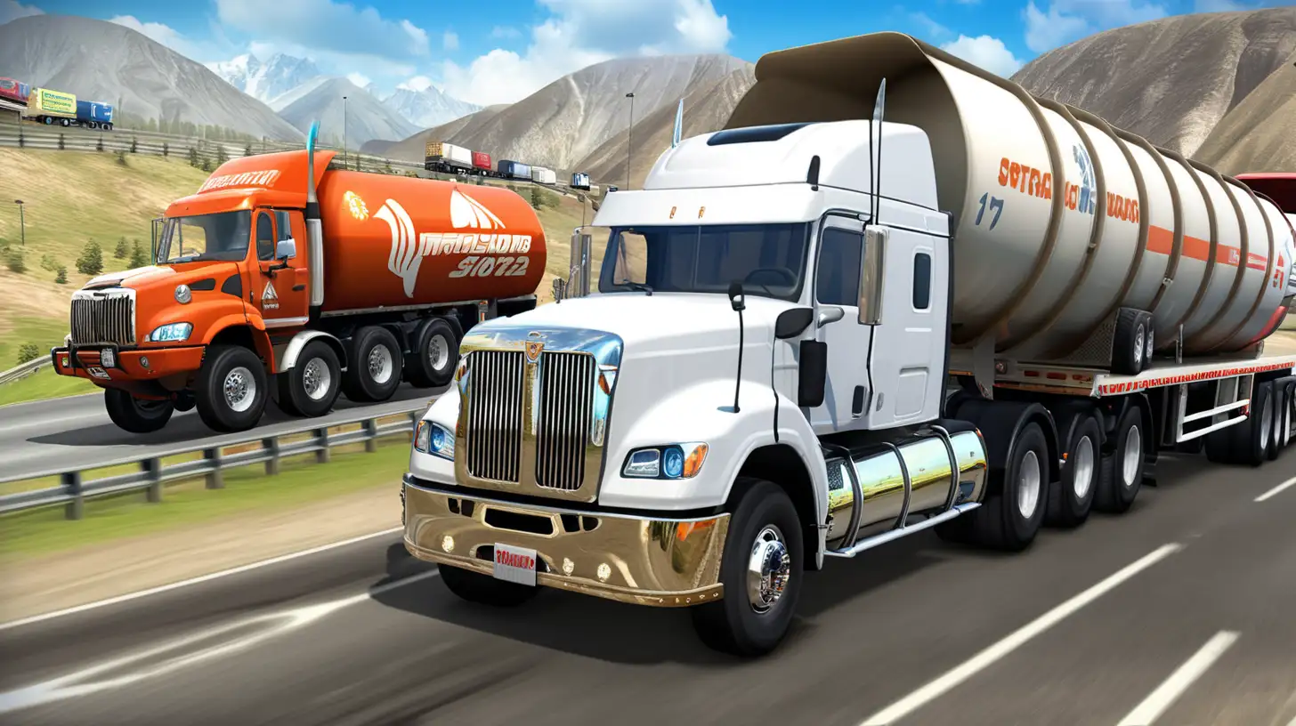 Extreme Truck Driving Game with PvP Mode and Realistic Truck Parking Missions