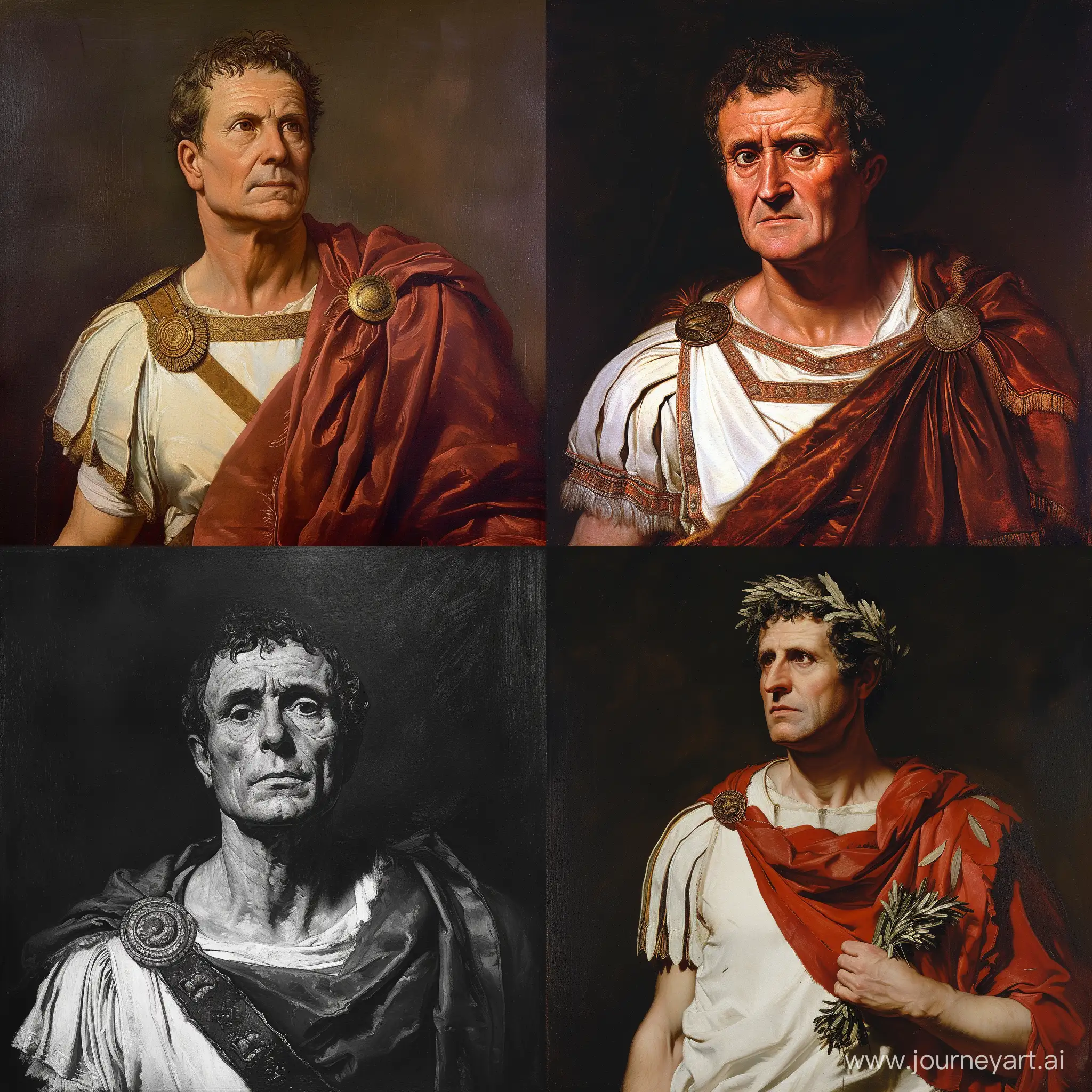 Classic-Caesar-Portrait-in-a-Square-Format