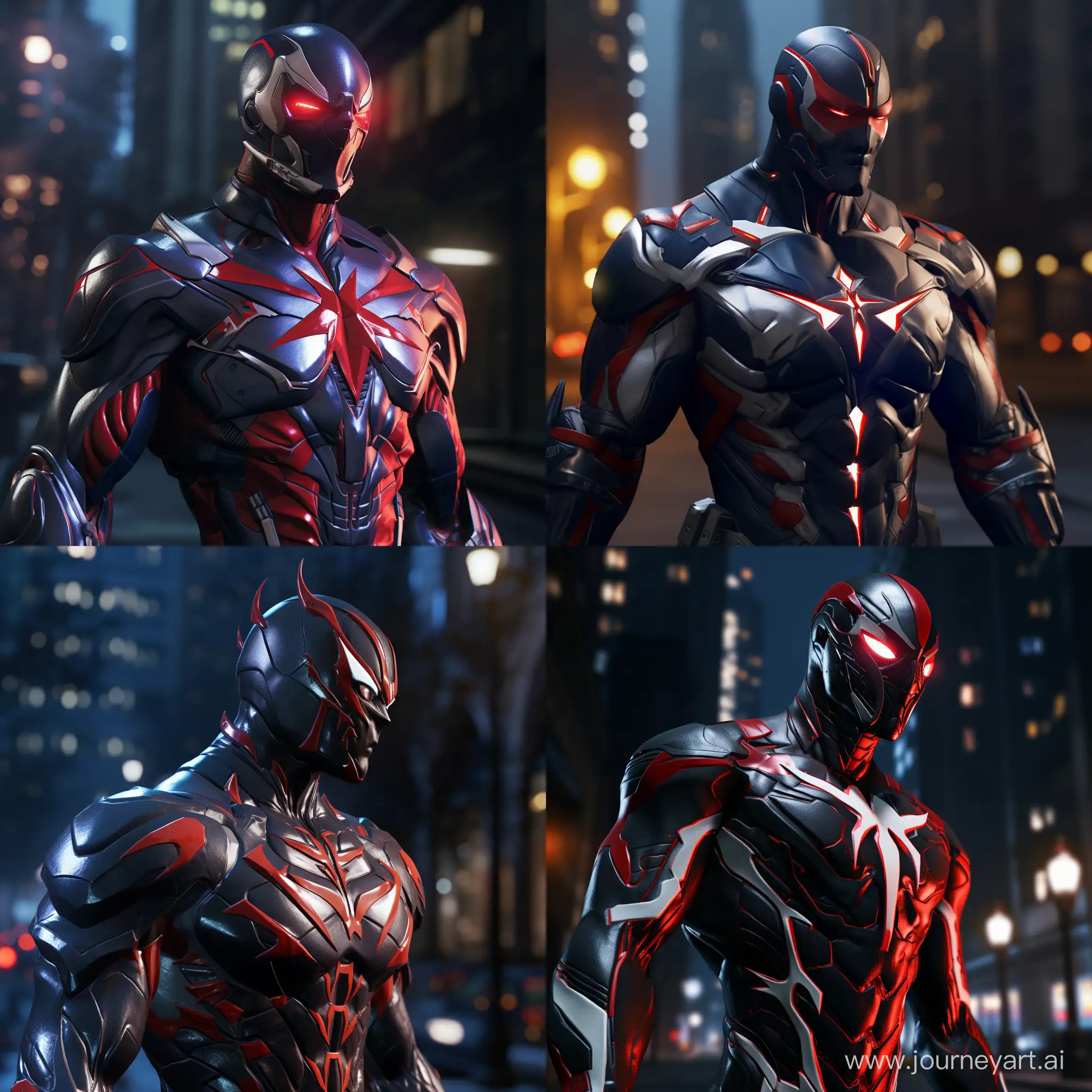 Spider Man 2099 Unreal Engine 5 Photo Readilm Realism photography, very realistic, in the wild, micro details, hyper realistic, hyper detailed, insane details, SIGMA 85 mm F/1.4. cinematic lighting, dramatic lighting, cinematic, realistic, High Contrast, highly detailed, unreal engine, UHD, 32k photorealistic ,HDR , High octane render –v 5 Ray Tracing Reflec