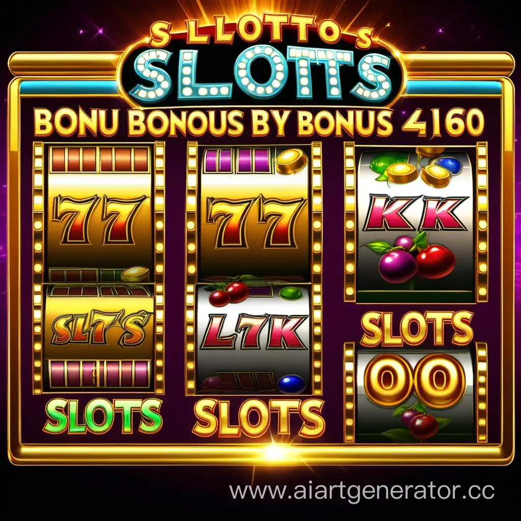 
slots bonus