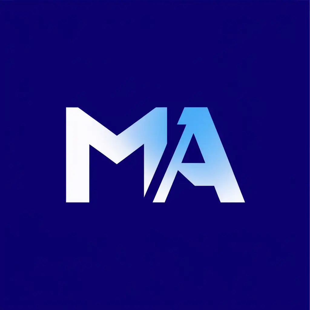 LOGO-Design-For-M-A-Futuristic-Typography-for-the-IT-Industry