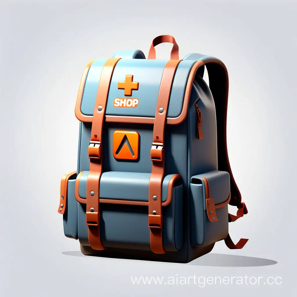 Minimalist-Backpack-Store-Icon-with-Shop-Inscription