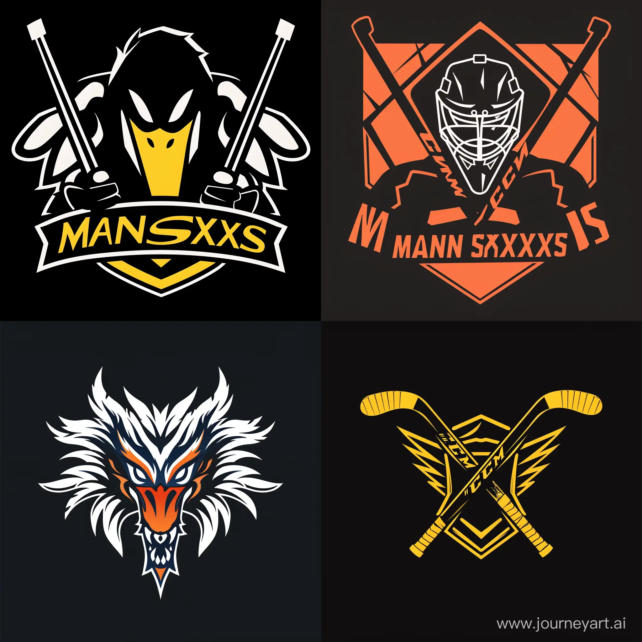 Логотип хоккейной команды MAIN SYSTEMS