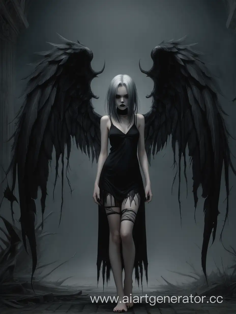 Mysterious-Gothic-Angel-with-Black-Wings