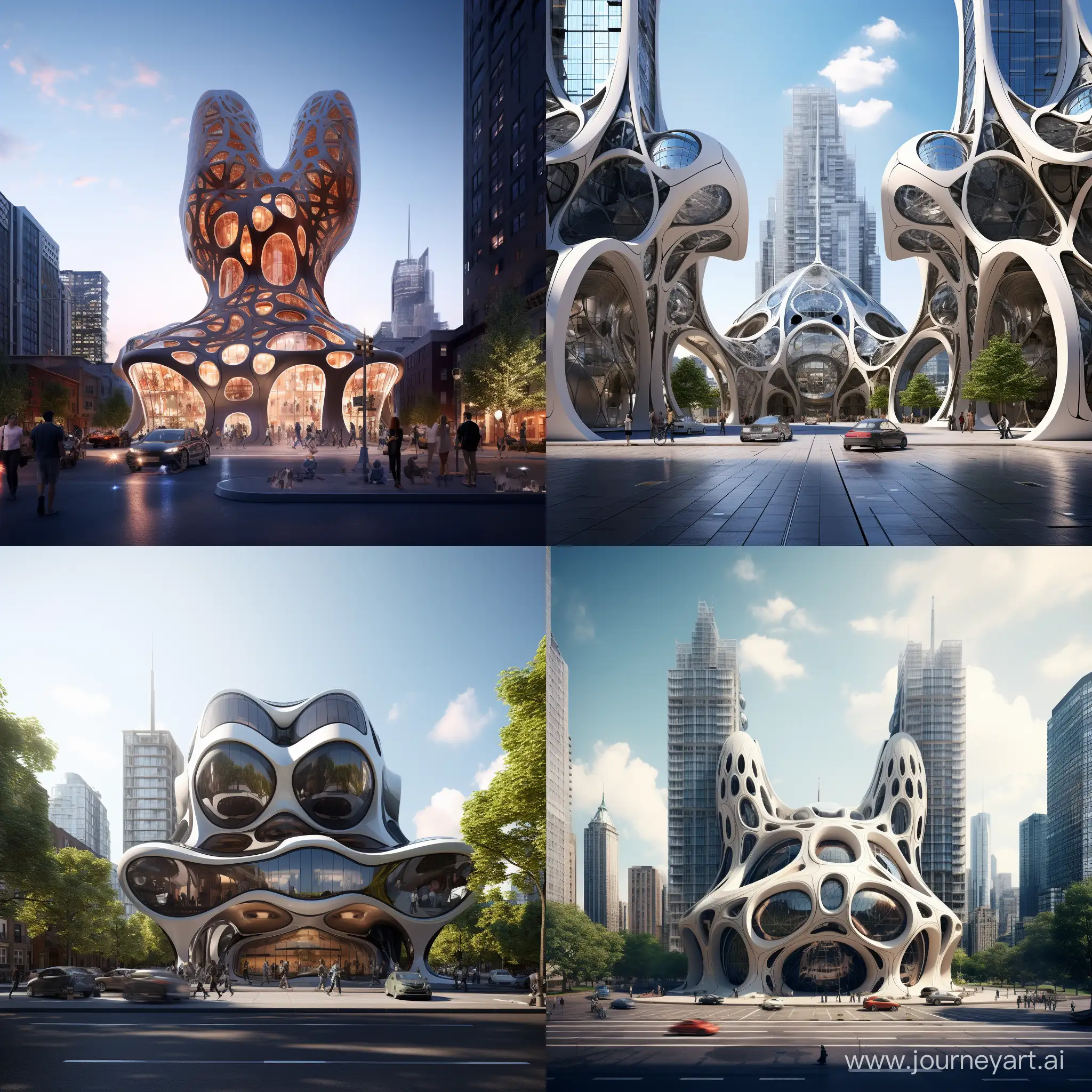 Contemporary-Parametric-Architecture-in-Urban-Landscape