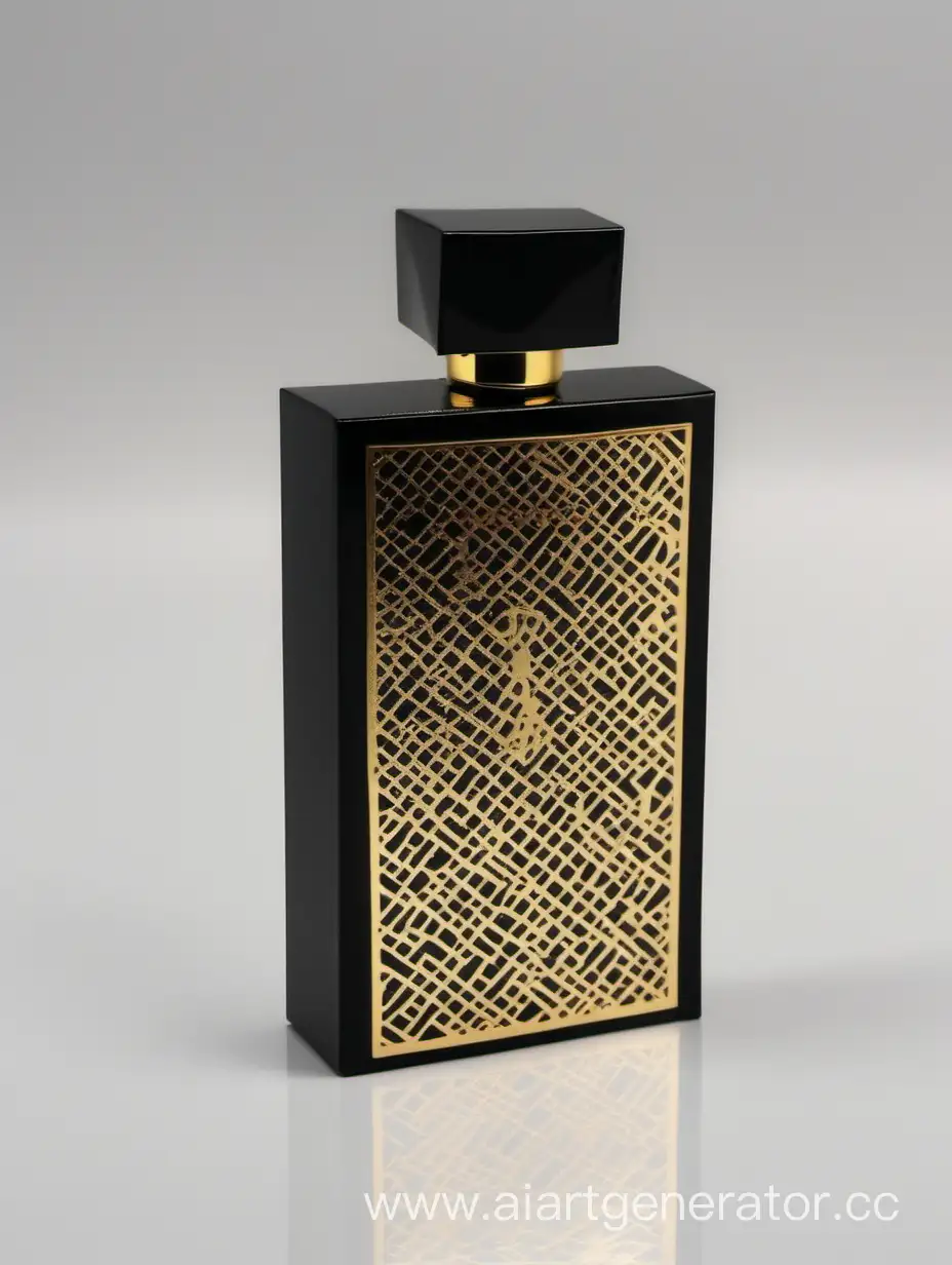 Elegant-Black-and-Gold-Perfume-Rectangle-Box-Luxurious-Fragrance-Packaging