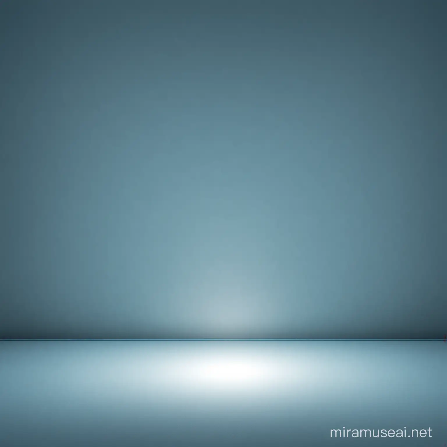 illuminated light blue background