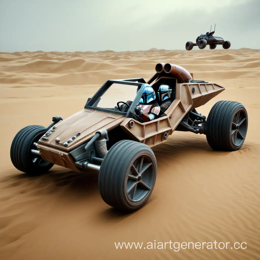 The mandalorian dune buggy