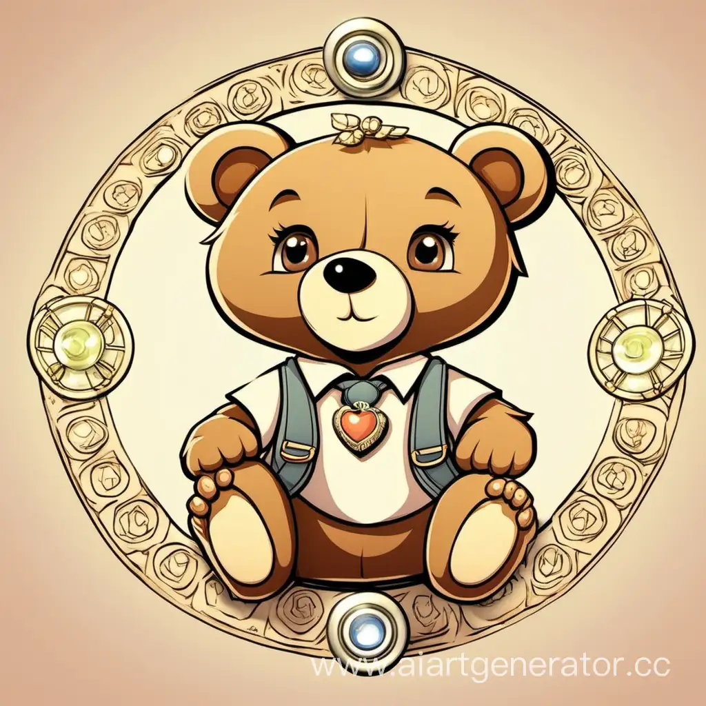 Cartoon-Bear-Talisman-Kindness-Charm-for-School