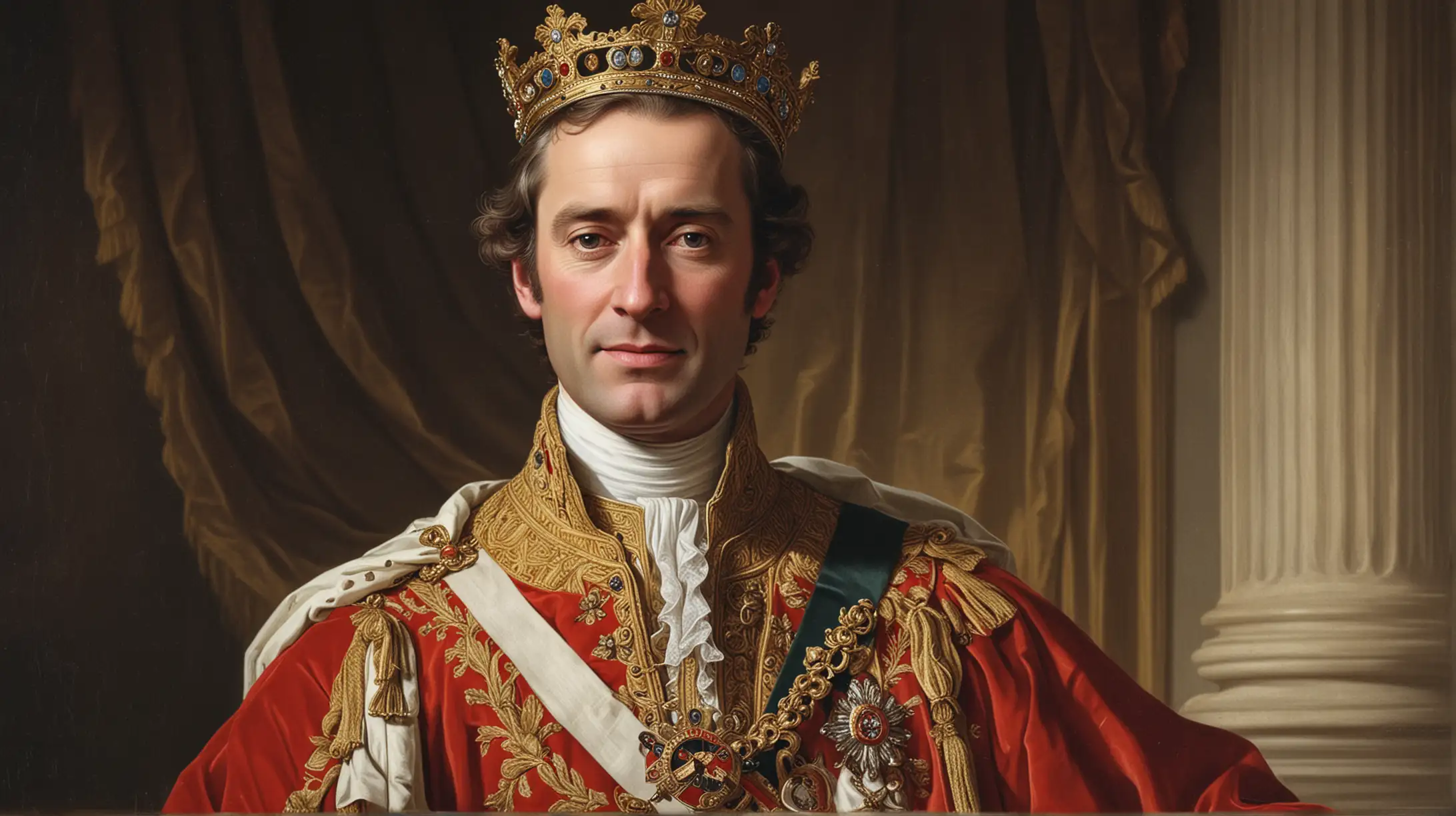 Portrait of King William IV